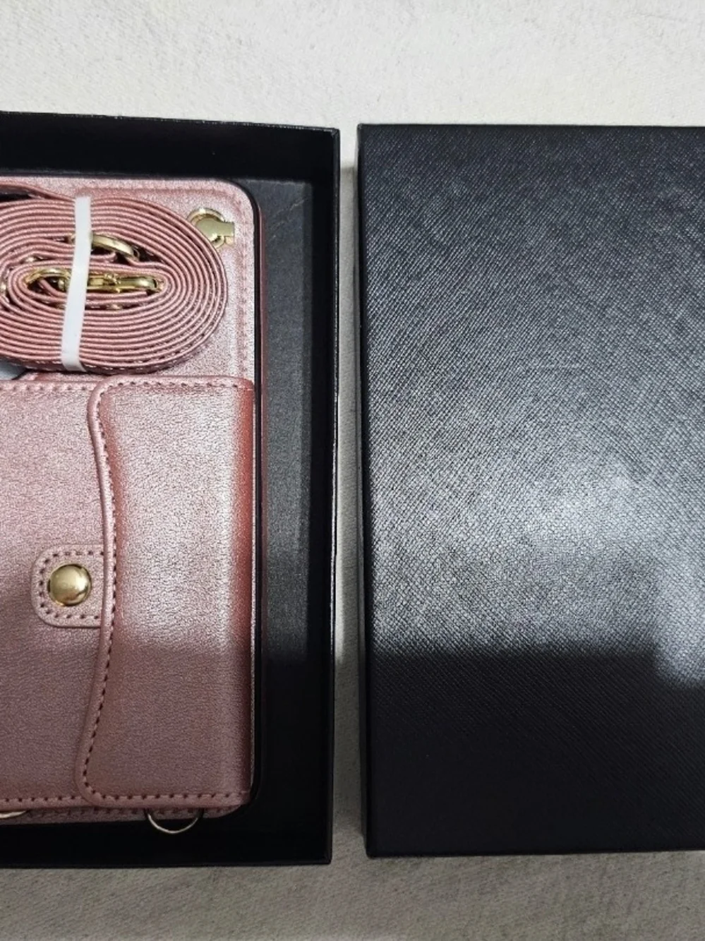 Rose Gold Wallet Style Phone Case for Samsung Galaxy S23 Plus